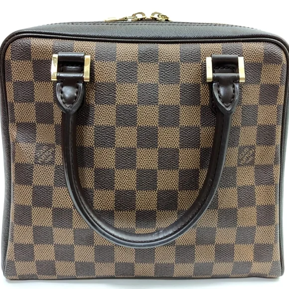 ✨️💎AUTHENTIC LOUIS VUITTON BRERA DAMIER EBENE HANDBAG - Picture 9 of 16